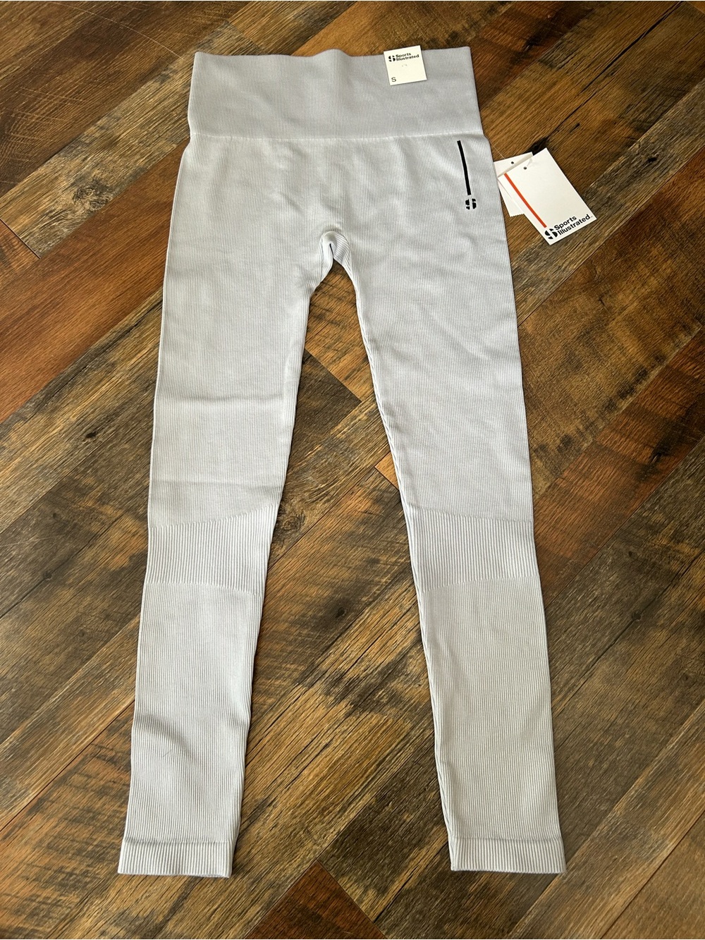Seamless ribbed leggings